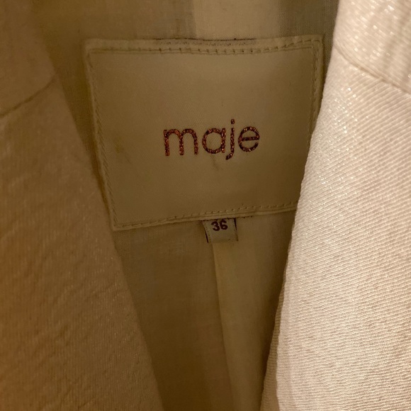 Maje French light pink blazer - Picture 5 of 7